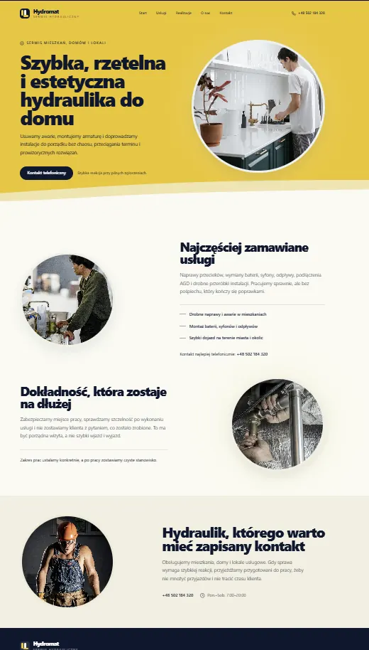 Website project ZR3 — Handyman — project 3