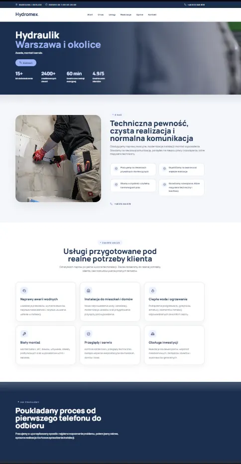Website project ZR6 — Handyman — project 6