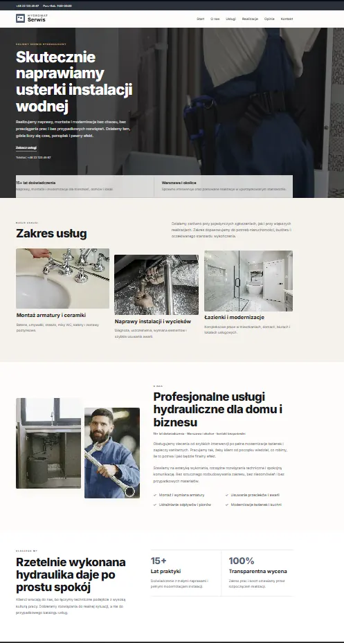 Website project ZR7 — Handyman — project 7