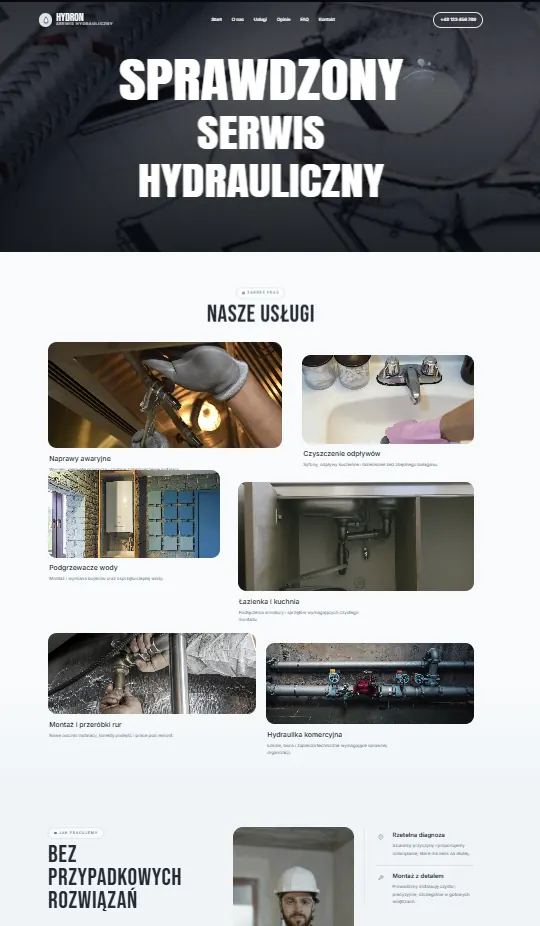 Website project ZR8 — Handyman — project 8