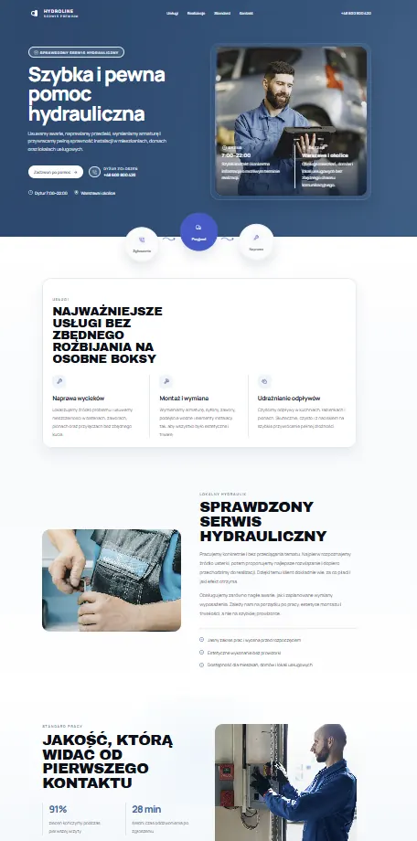 Website project ZR9 — Handyman — project 9